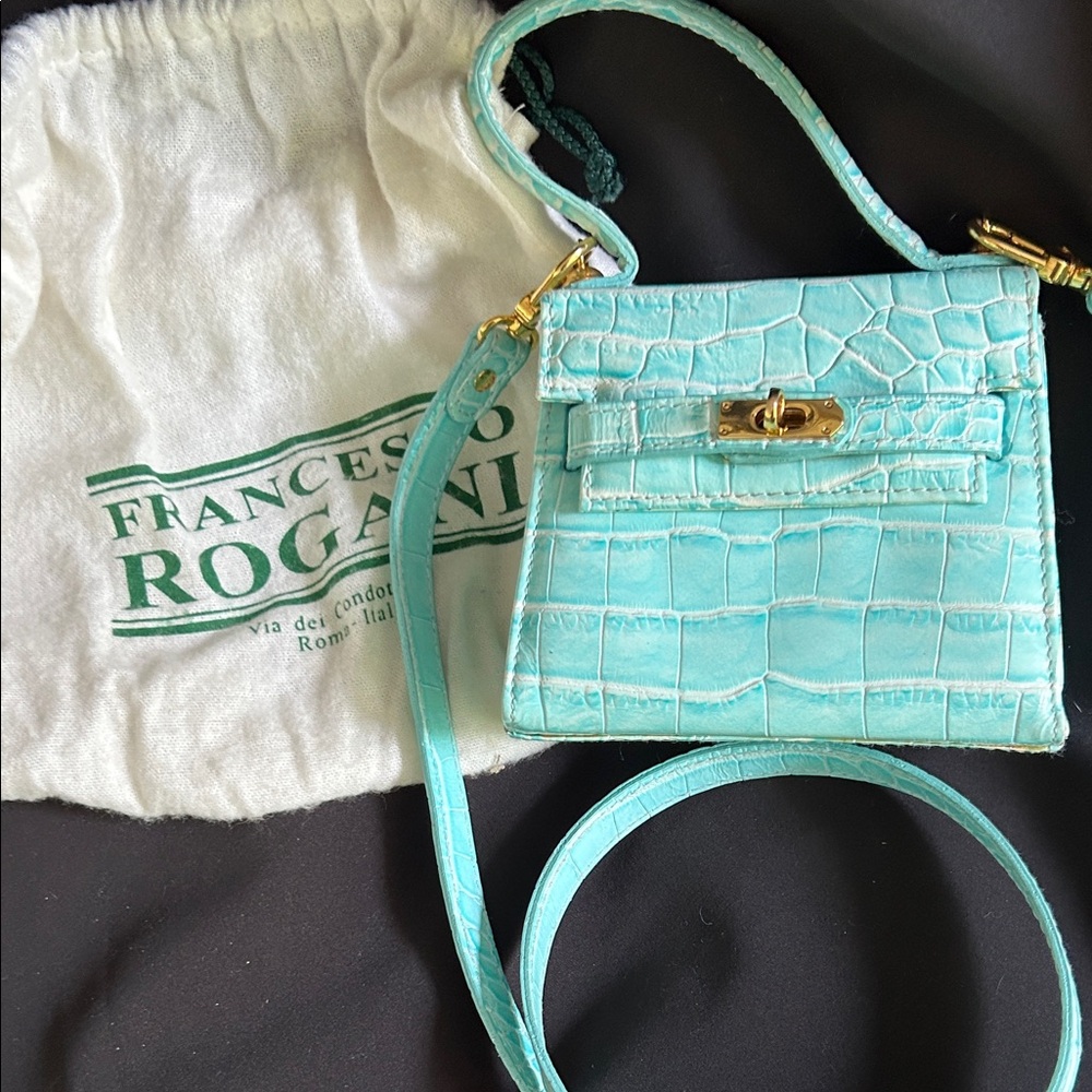 Turquoise Crossbody Bag